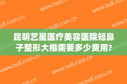 昆明艺星医疗美容医院短鼻子整形大楷需要多少费用?有哪些优势?(昆明艺看专业鼻部整形)