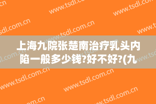上海九院张楚南治疗乳头内陷一般多少钱?好不好?(九院乳头内陷手术)