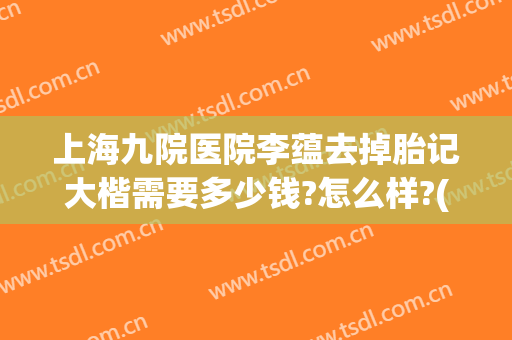 上海九院医院李蕴去掉胎记大楷需要多少钱?怎么样?(上海九院做胎记大概多少钱)