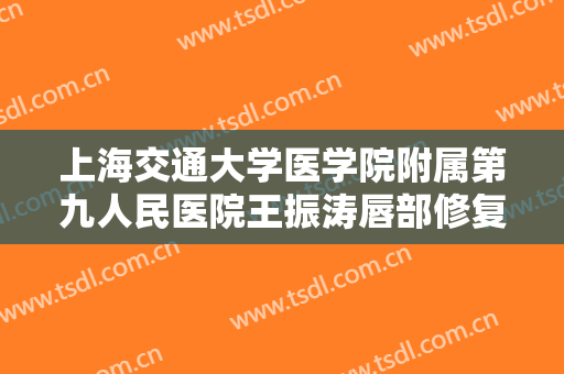上海交通大学医学院附属第九人民医院王振涛唇部修复需要多少钱?贵不贵?