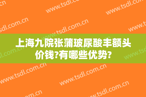 上海九院张蒲玻尿酸丰额头价钱?有哪些优势?