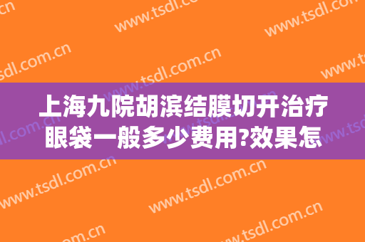 上海九院胡滨结膜切开治疗眼袋一般多少费用?效果怎么样?(上海九院哪个医生割眼袋好)