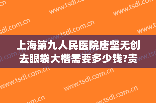 上海第九人民医院唐坚无创去眼袋大楷需要多少钱?贵不贵?(上海九院做眼袋大概多少钱)