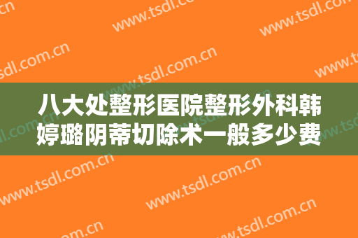 八大处整形医院整形外科韩婷璐阴蒂切除术一般多少费用?多长时间恢复?