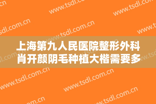 上海第九人民医院整形外科肖开颜阴毛种植大楷需要多少费用?多长时间恢复?