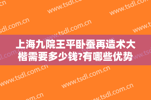 上海九院王平卧蚕再造术大楷需要多少钱?有哪些优势?