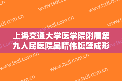 上海交通大学医学院附属第九人民医院吴晴伟腹壁成形术需要多少钱?贵不贵?