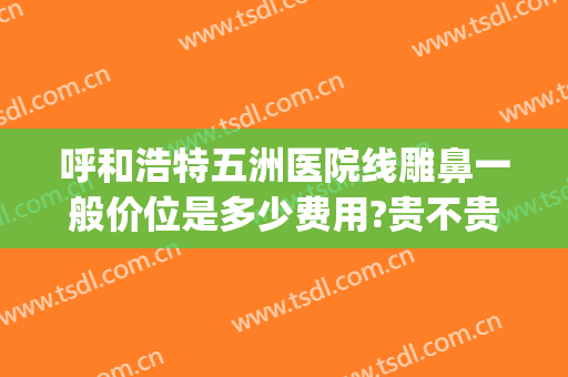 呼和浩特五洲医院线雕鼻一般价位是多少费用?贵不贵?(五洲隆鼻多少钱)