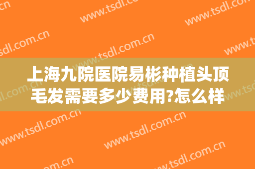 上海九院医院易彬种植头顶毛发需要多少费用?怎么样?(上海九院植发2000要多少钱)