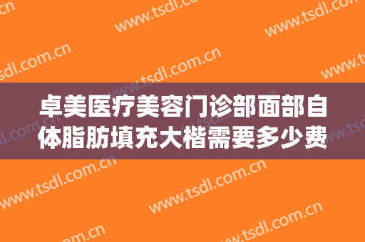 卓美医疗美容门诊部面部自体脂肪填充大楷需要多少费用?靠谱吗?(卓美美容连锁机构怎么样)