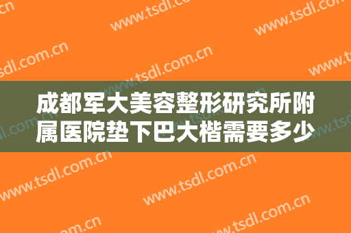 成都军大美容整形研究所附属医院垫下巴大楷需要多少钱?有哪些优势?