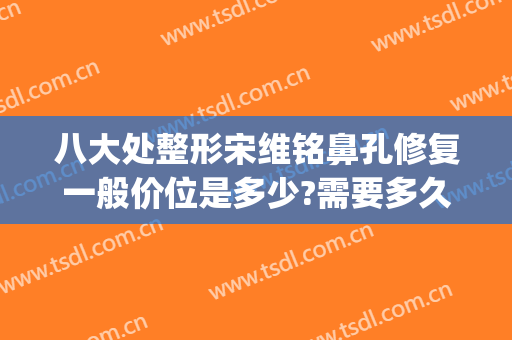 八大处整形宋维铭鼻孔修复一般价位是多少?需要多久恢复?(修复鼻子好多钱)