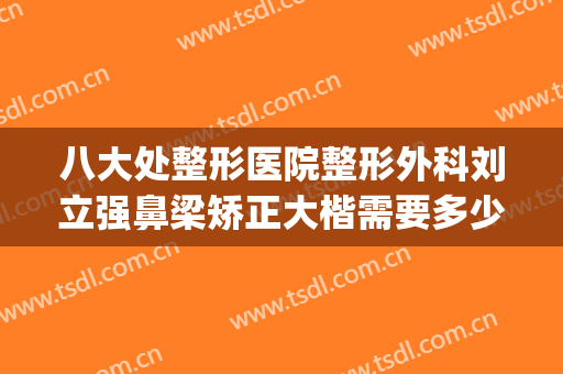 八大处整形医院整形外科刘立强鼻梁矫正大楷需要多少钱?可靠吗?(八大处整形哪个医生好)