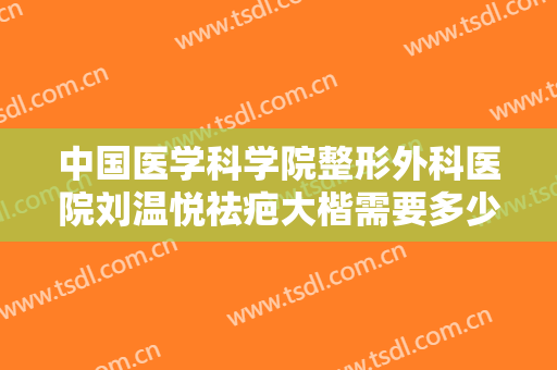 中国医学科学院整形外科医院刘温悦祛疤大楷需要多少钱?效果怎么样?