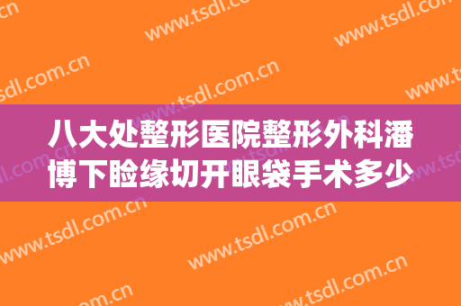 八大处整形医院整形外科潘博下睑缘切开眼袋手术多少钱?靠谱吗?(整形医院去眼袋)