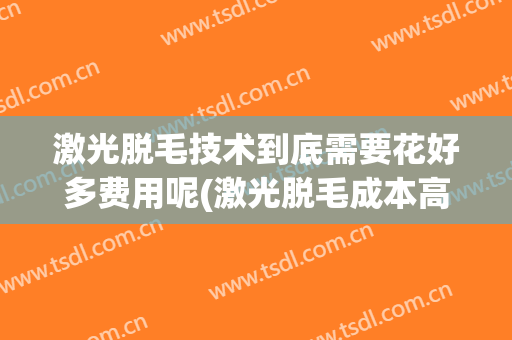 激光脱毛技术到底需要花好多费用呢(激光脱毛成本高吗)