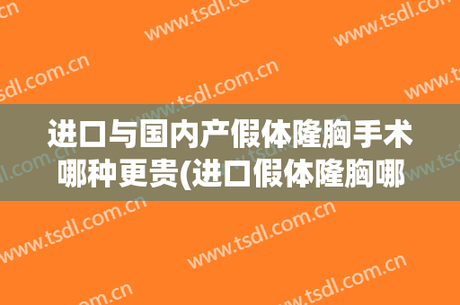 进口与国内产假体隆胸手术哪种更贵(进口假体隆胸哪种好)