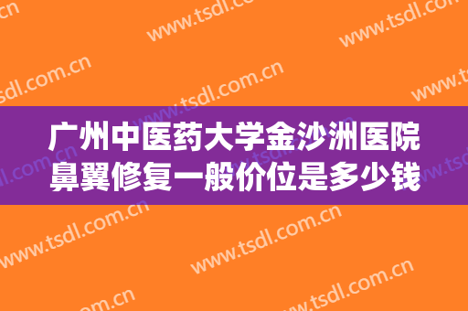 广州中医药大学金沙洲医院鼻翼修复一般价位是多少钱?有哪些优势?(5+25+9等于几)