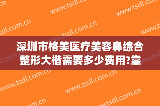 深圳市格美医疗美容鼻综合整形大楷需要多少费用?靠谱吗?(深圳正规美容整形医院)