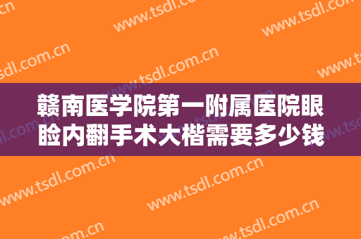 赣南医学院第一附属医院眼睑内翻手术大楷需要多少钱?好不好?
