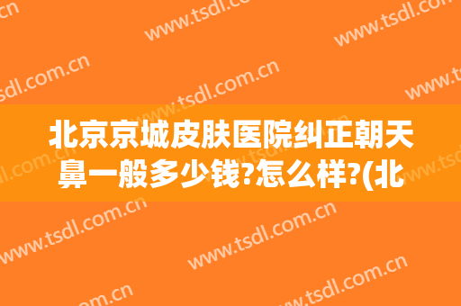 北京京城皮肤医院纠正朝天鼻一般多少钱?怎么样?(北京整鼻子多少钱)