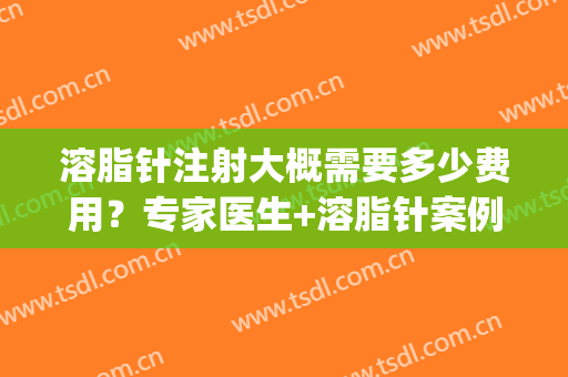 溶脂针注射大概需要多少费用？专家医生+溶脂针案例展示(溶脂针一次注射多少)