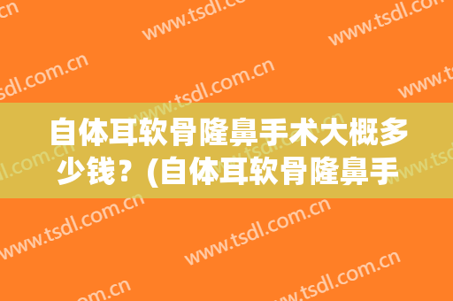 自体耳软骨隆鼻手术大概多少钱？(自体耳软骨隆鼻手术大概多少钱费用)