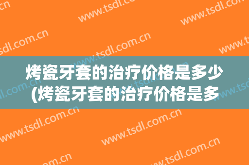 烤瓷牙套的治疗价格是多少(烤瓷牙套的治疗价格是多少呢)