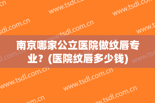 南京哪家公立医院做纹唇专业？(医院纹唇多少钱)