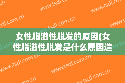 女性脂溢性脱发的原因(女性脂溢性脱发是什么原因造成的)