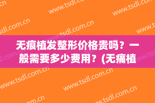 无痕植发整形价格贵吗？一般需要多少费用？(无痛植发多少钱)