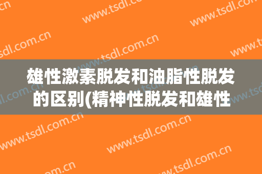 雄性激素脱发和油脂性脱发的区别(精神性脱发和雄性激素脱发区别)