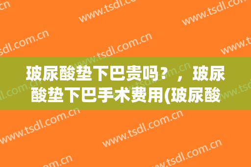 玻尿酸垫下巴贵吗？，玻尿酸垫下巴手术费用(玻尿酸垫下巴要多少费用)