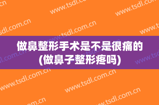 做鼻整形手术是不是很痛的(做鼻子整形疼吗)