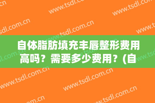 自体脂肪填充丰唇整形费用高吗？需要多少费用？(自体脂肪填充下巴费用)