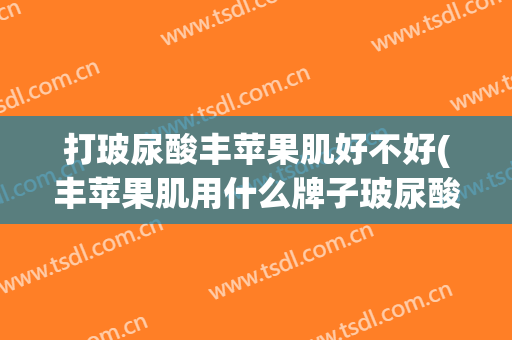 打玻尿酸丰苹果肌好不好(丰苹果肌用什么牌子玻尿酸好)
