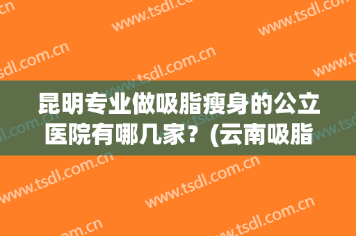 昆明专业做吸脂瘦身的公立医院有哪几家？(云南吸脂哪个医院技术好)