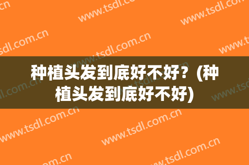 种植头发到底好不好？(种植头发到底好不好)