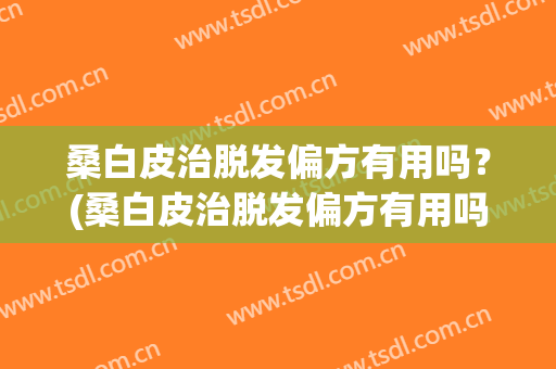桑白皮治脱发偏方有用吗？(桑白皮治脱发偏方有用吗知乎)