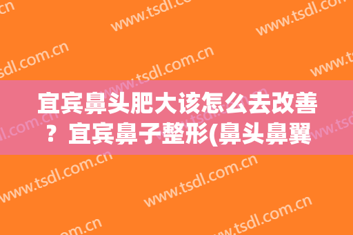 宜宾鼻头肥大该怎么去改善？宜宾鼻子整形(鼻头鼻翼肥大适合做什么改善)
