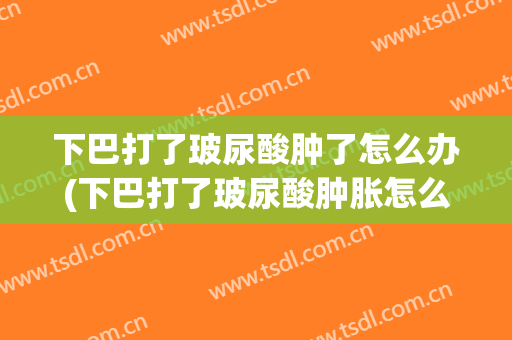 下巴打了玻尿酸肿了怎么办(下巴打了玻尿酸肿胀怎么办)