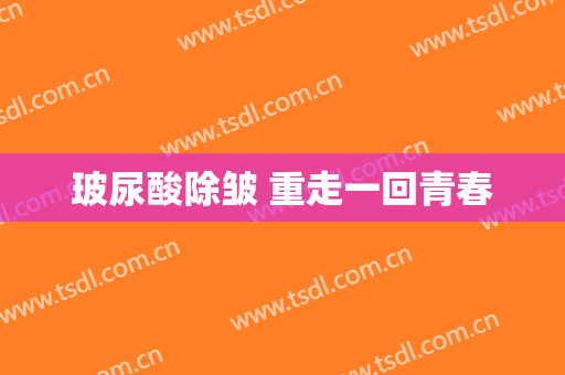 玻尿酸除皱 重走一回青春