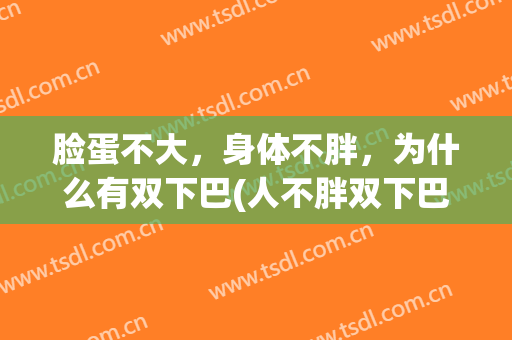 脸蛋不大，身体不胖，为什么有双下巴(人不胖双下巴很大)