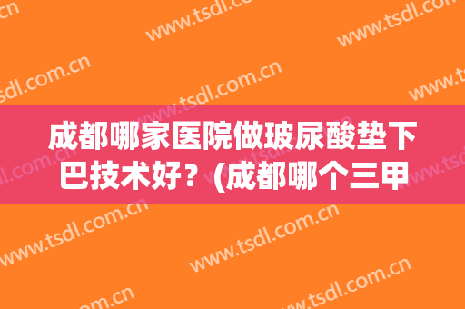 成都哪家医院做玻尿酸垫下巴技术好？(成都哪个三甲医院可以打玻尿酸)
