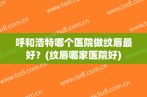 呼和浩特哪个医院做纹唇最好？(纹唇哪家医院好)