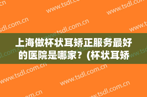 上海做杯状耳矫正服务最好的医院是哪家？(杯状耳矫正器哪个牌子好)