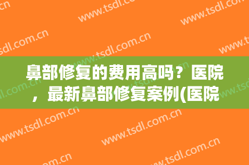 鼻部修复的费用高吗？医院，最新鼻部修复案例(医院会免费做鼻修复吗)