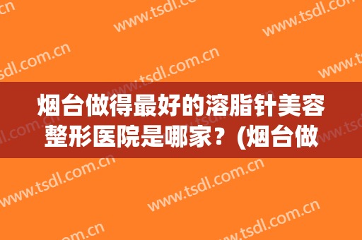 烟台做得最好的溶脂针美容整形医院是哪家？(烟台做得最好的溶脂针美容整形医院是哪家好)
