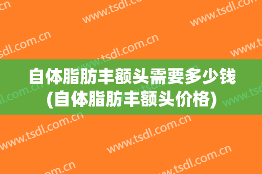 自体脂肪丰额头需要多少钱(自体脂肪丰额头价格)