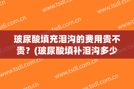 玻尿酸填充泪沟的费用贵不贵？(玻尿酸填补泪沟多少钱)